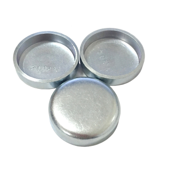 30MM Hierro + Zinc blanco Tapón de congelación Espesor 2MM